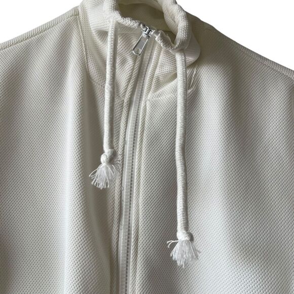 NX3 Jacket Kids Sz Medium White Full Zip Dancewear Curtain Call Costumes Hip Hop - Picture 5 of 12